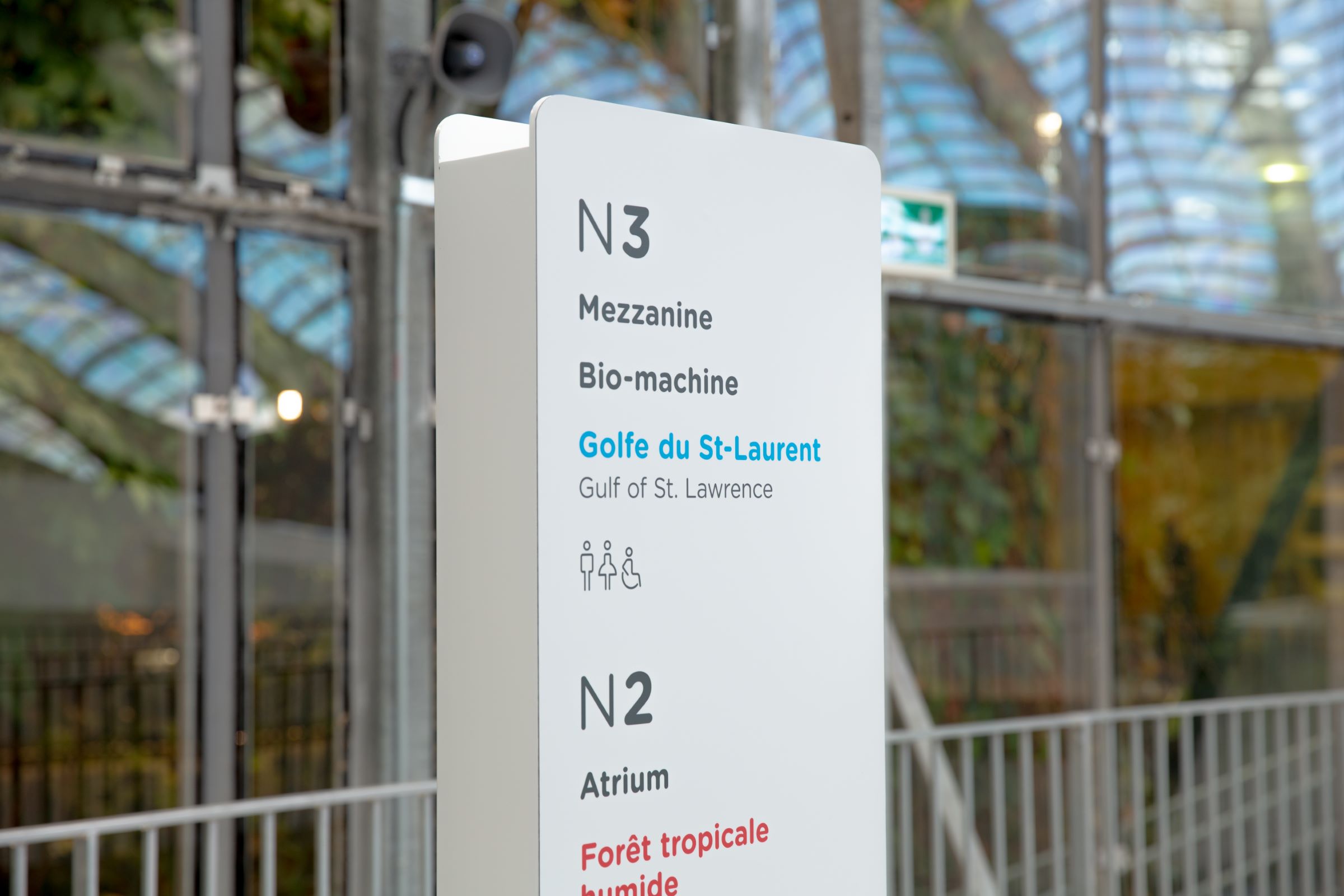 r&eacute;pertoire de niveau, vue rapproch&eacute;e